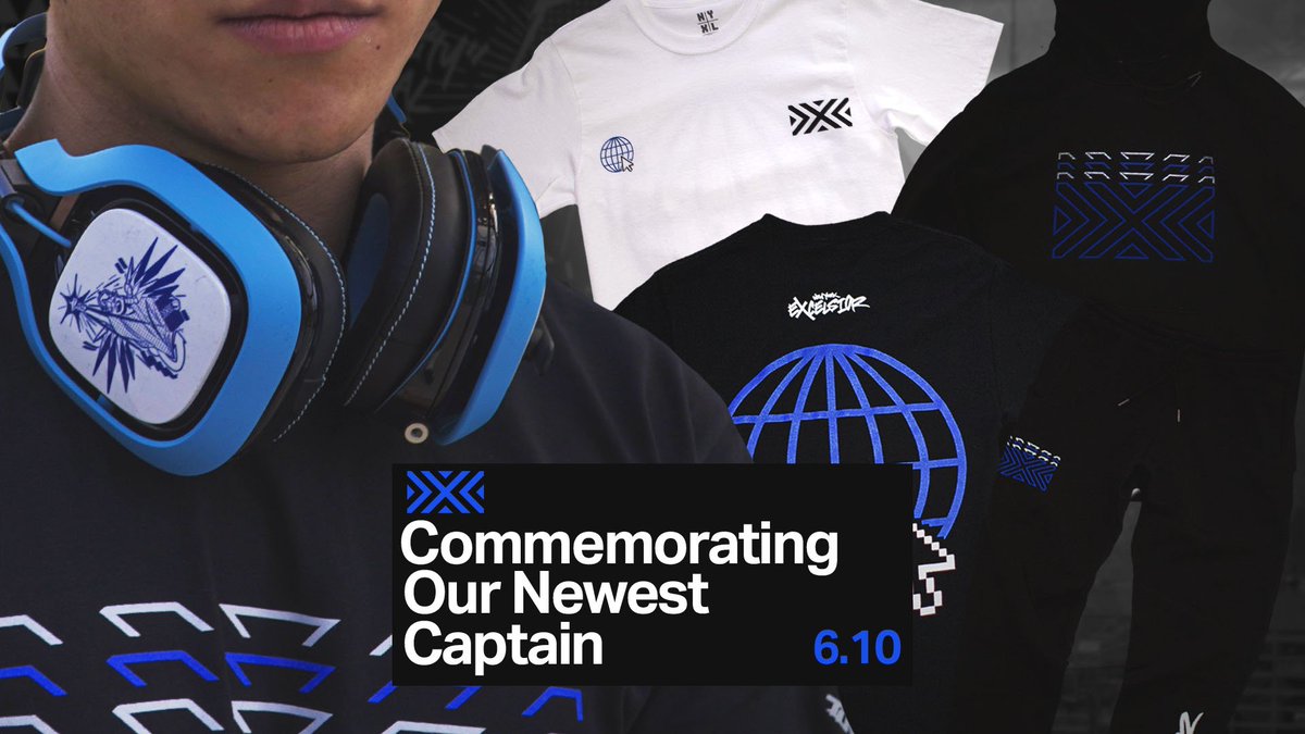 NYExcelsior's tweet image. Every great team needs a great leader, with an inspirational spirit and an eye for victory. 

In honor of our new team captain, we're excited to announce the Excelsior Captain's Collection.

Get hyped, 'cause the captain announcement and merch drop are both happening on 6/10. 🗓