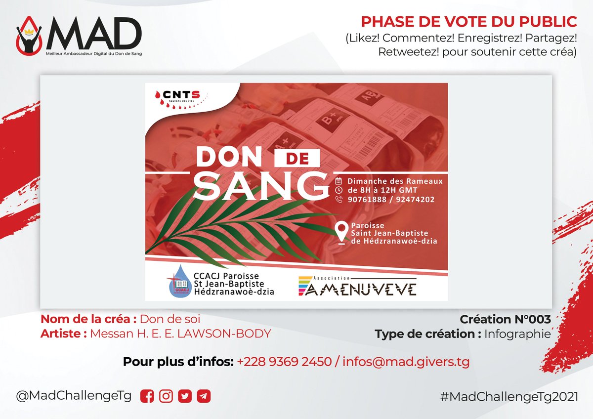 Challenge MAD Togo tweet media