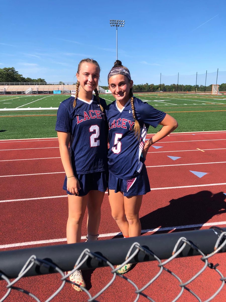 Cheering on Kayleigh Flanegan and Shyanne Nucifora in the Shore Coaches Association Senior All Star Game! Way to represent! 💙🥍🦁<a href="/Lacey_Athletics/">Lacey Athletics</a>
