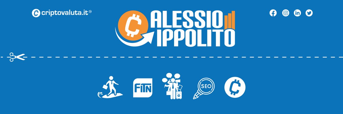 CriptovalutaI's tweet photo. +COMUNICAZIONE UFFICIALE+ Da oggi potete seguire il nostro direttore responsabile qui su #Twitter , ecco il link ⤵️
@AlessioIppolit
#AlessioIppolito #Criptovalutait #Crypto #Bitcoin https://t.co/U3UbynuR7s