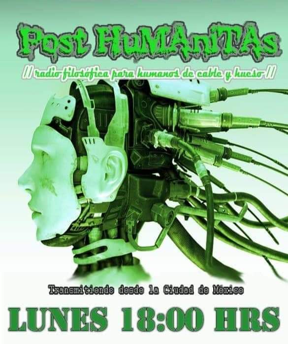 kenderi's tweet photo. Este lunes en Post HuMAniTas
//radio filosófica para gente de cable y hueso//
tendremos un programa grabado.
No te lo pierdas.
18:00 hrs por #Radiosofando
En https://t.co/rGpZFfygyT y https://t.co/9DeWISwK2R https://t.co/5ZA2dYfu1g