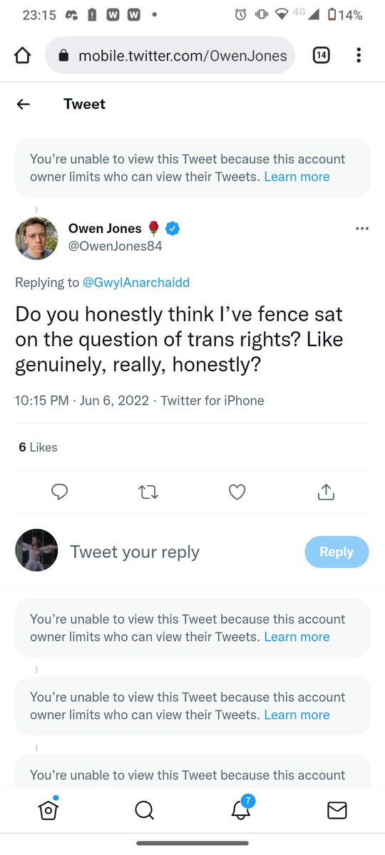 _lliesl_'s tweet photo. Anyone not blocked by OJ should go and take a look at his feed. 
Its never enough Owen. https://t.co/bJ32Zrgwyq
