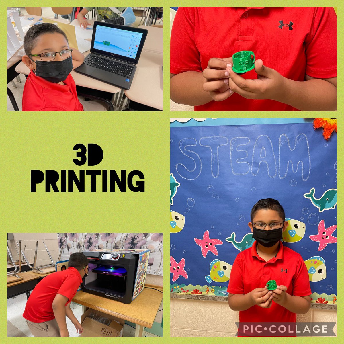 laurel_melisa's tweet photo. @ligardelisd STEAM Innovation Academy student and 3D print aficionado created and printed his little cup complete with personalizations. Go Unicorns!! Great work! 👏🏻 @Lisd811News https://t.co/PLRRoS4MgW