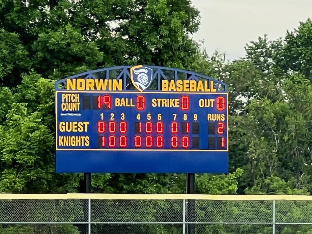 Elite eight? Oh yeah. Bryson Bain shoves into the 7th inning and Ty Carrier finishes it off. Bain also with 2 RBI hits to score Tate Minich who hit a double off the fence and Owen Clouse. Total team effort.