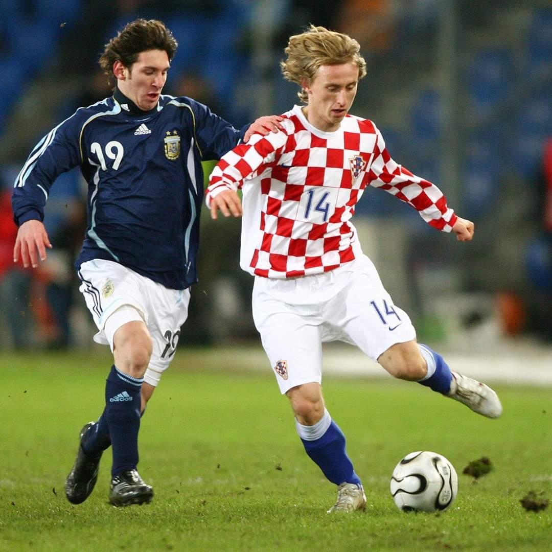 Diario AS on Twitter: "📆 1 de marzo de 2006 🇭🇷 🇦🇷 Luka Modric debutó  con Croacia el mismo día que Leo Messi anotó su primer gol con Argentina  https://t.co/oWrFBj9gae" / Twitter