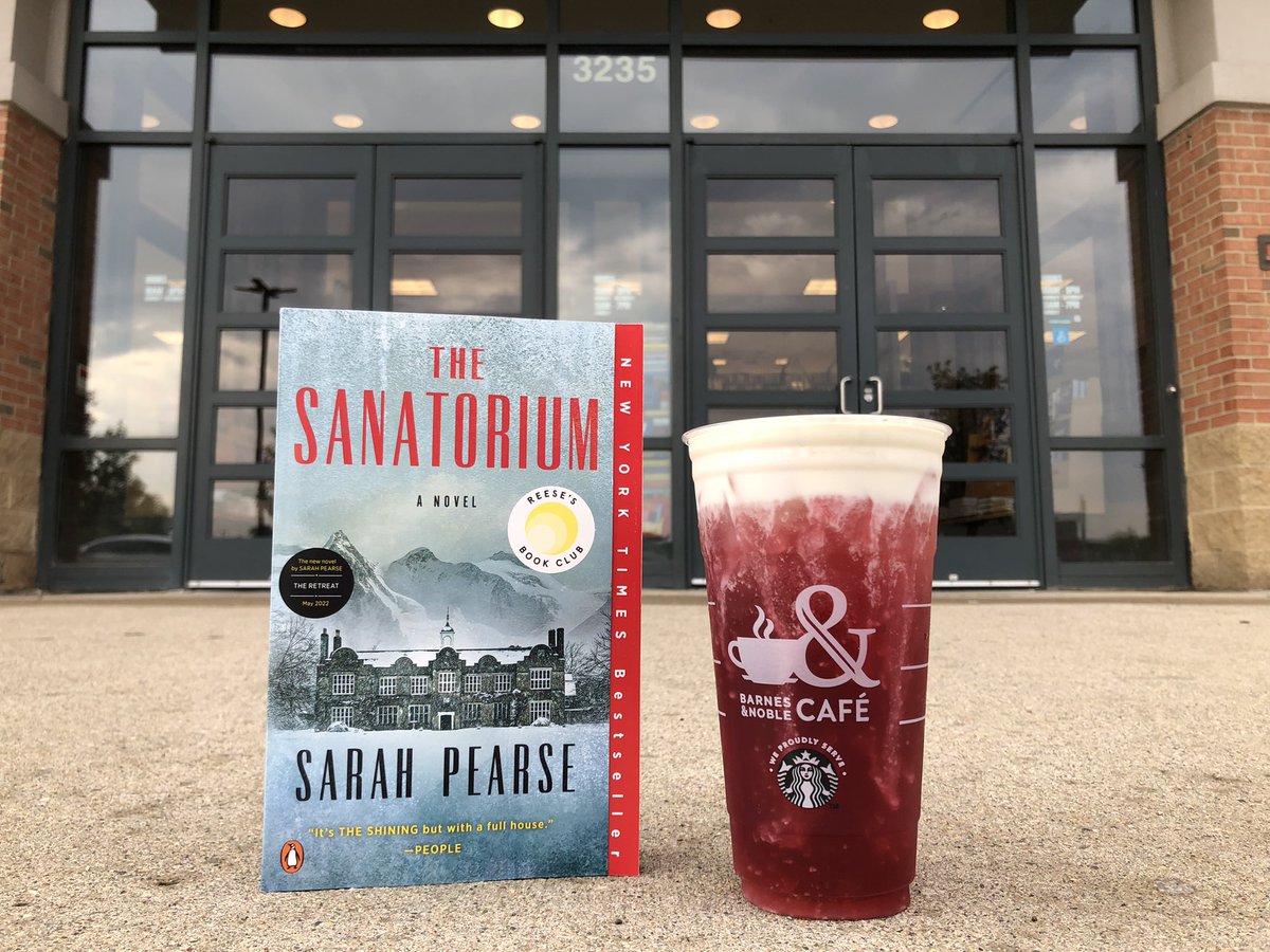BNAnnArbor's tweet photo. Hey Sarah Pearse (@SarahVPearse),

What’s your favorite drink in a Barnes &amp; Noble cafe?

#bncafe #thesanatorium #theretreat #BarnesandNoble #booktwitter #thriller https://t.co/ZVvsjL1VvT