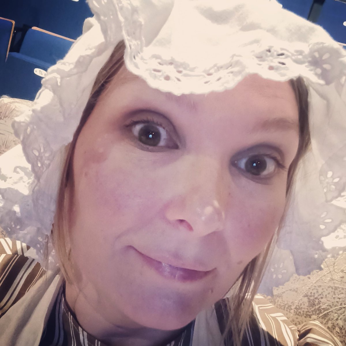 JosieLHarrison's tweet photo. Sneaky peak of costume number 2 👀 😄 🤣
@WGRSoc
#grace #improbablefiction #alanayckbourn https://t.co/EmmpDbpAp4
