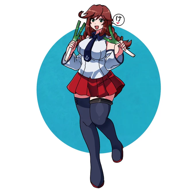 能代×ネギ 