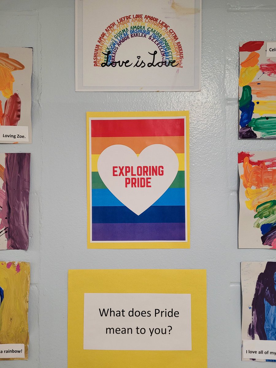 unsweetenedece's tweet photo. What does Pride mean to you? A reflection through Art.
#exploringpride
#NSPrePrimary
#loveislove
#SSRCE https://t.co/ncs4Hb3sZe