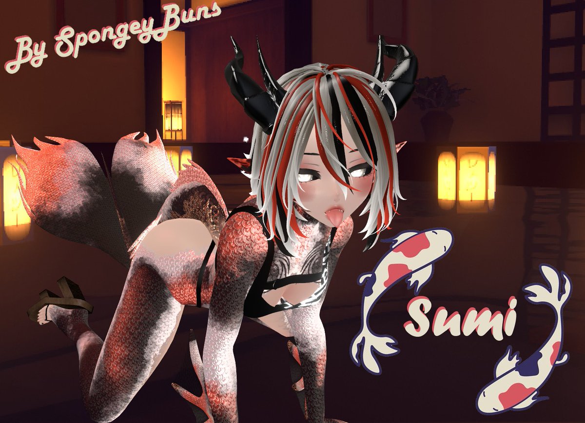 Jinxxy_com's tweet photo. Hey #VRChat!

Check out this weeks amazing models by the creators that can be found on Jinxxy!

Katsumi, by RedOtter

Sumi &amp; Yamato, by @SpongeyBuns 

Bratty Batty, by @DippinDotty https://t.co/vTZCS4Z5re