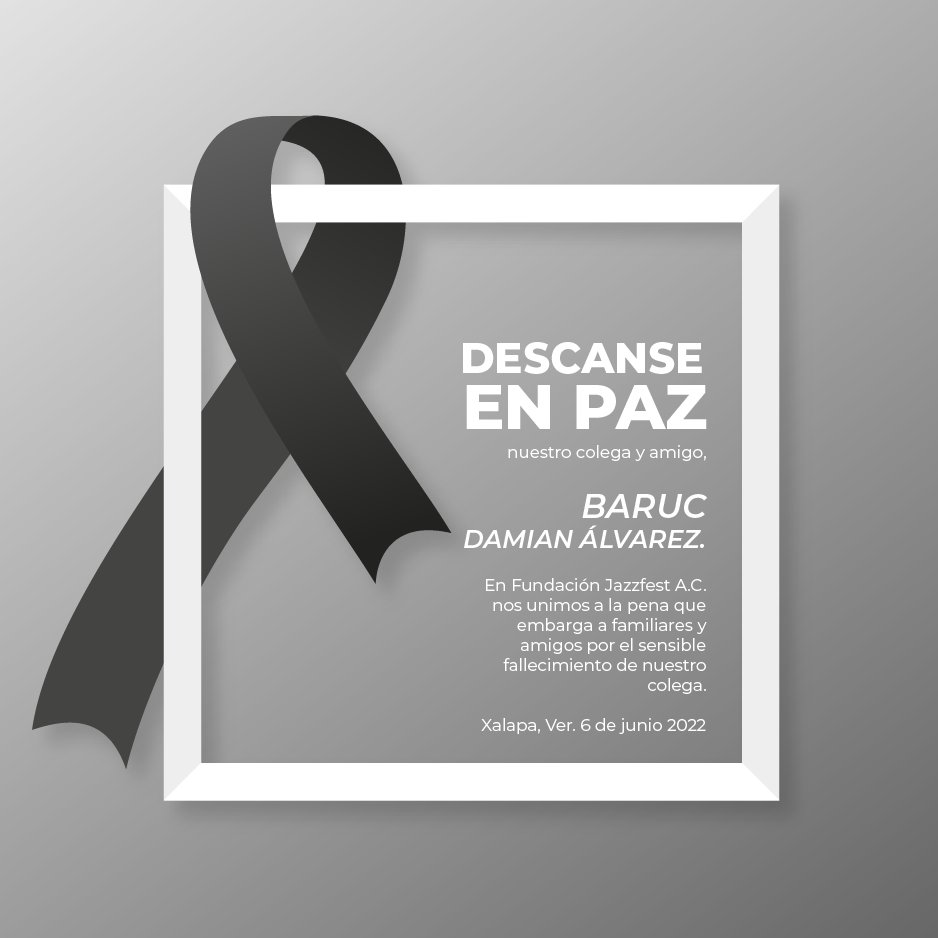 Expresamos nuestras más sinceras condolencias a familiares y amigos.  #QEPD.