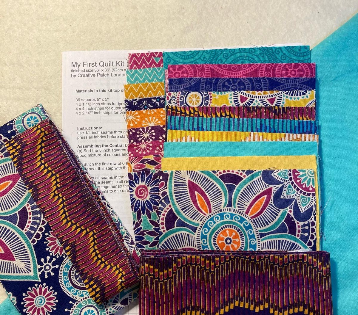 Creative_Patch's tweet photo. New Novice Patchwork Quilt Kits is available at my Etsy online shop.#creativepatchuk #patchwork #quilt #etsymaker #etsyuk #patchworkquilt #etsyhandmade #craft #etsygifts #sewing https://t.co/y2eio9KSxf