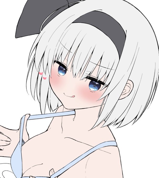 今描いてる妖夢ちゃん、私が描く妖夢ちゃんにしては珍しい表情をしています 