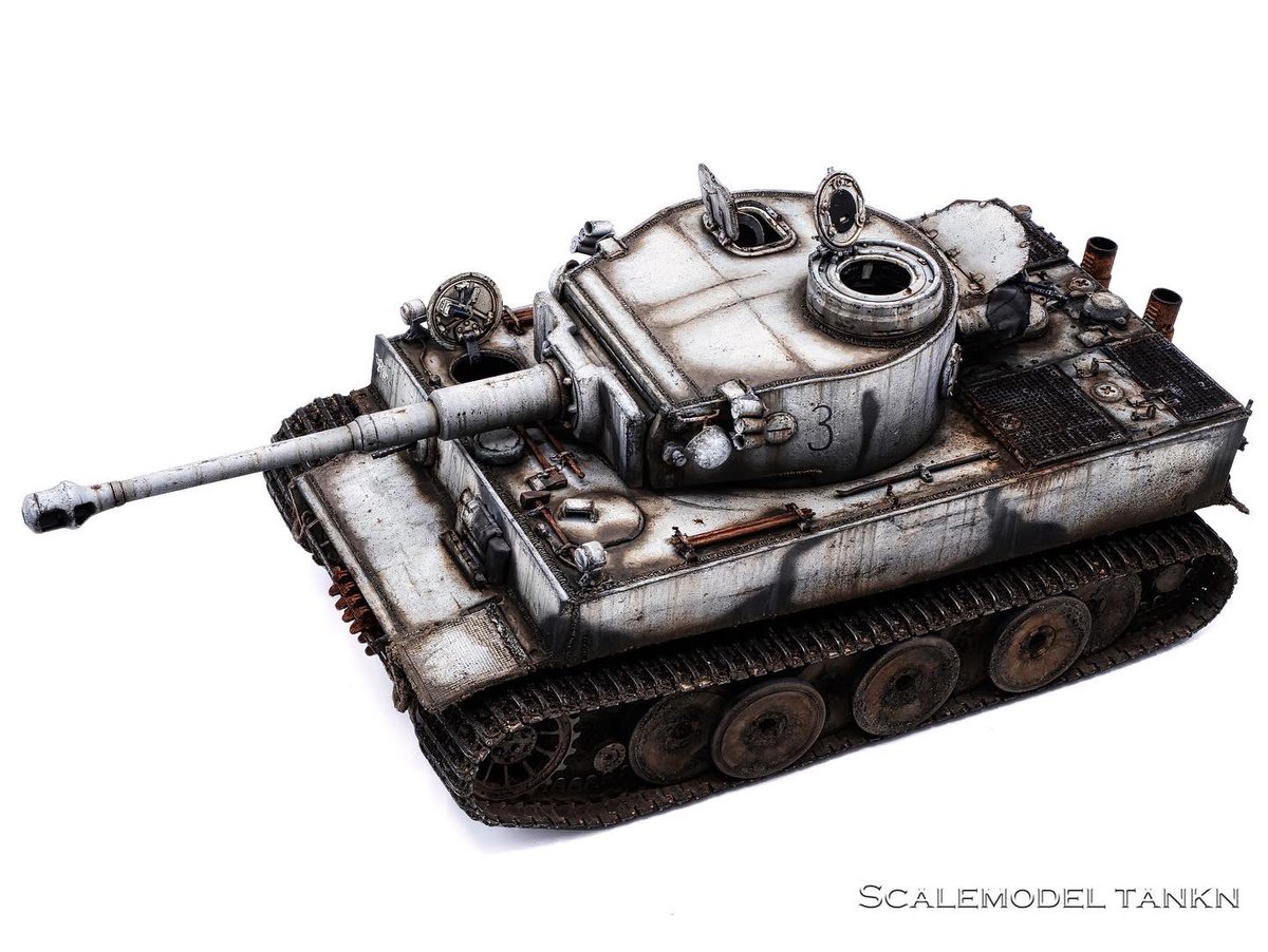 ScalemodelTankn's tweet photo. #TigerIE
#TigerI
#PanzerkampfwagenVI
#TigerlEInitial
#ティガーI極初期
#6号戦車 https://t.co/9xEd6QVJTY