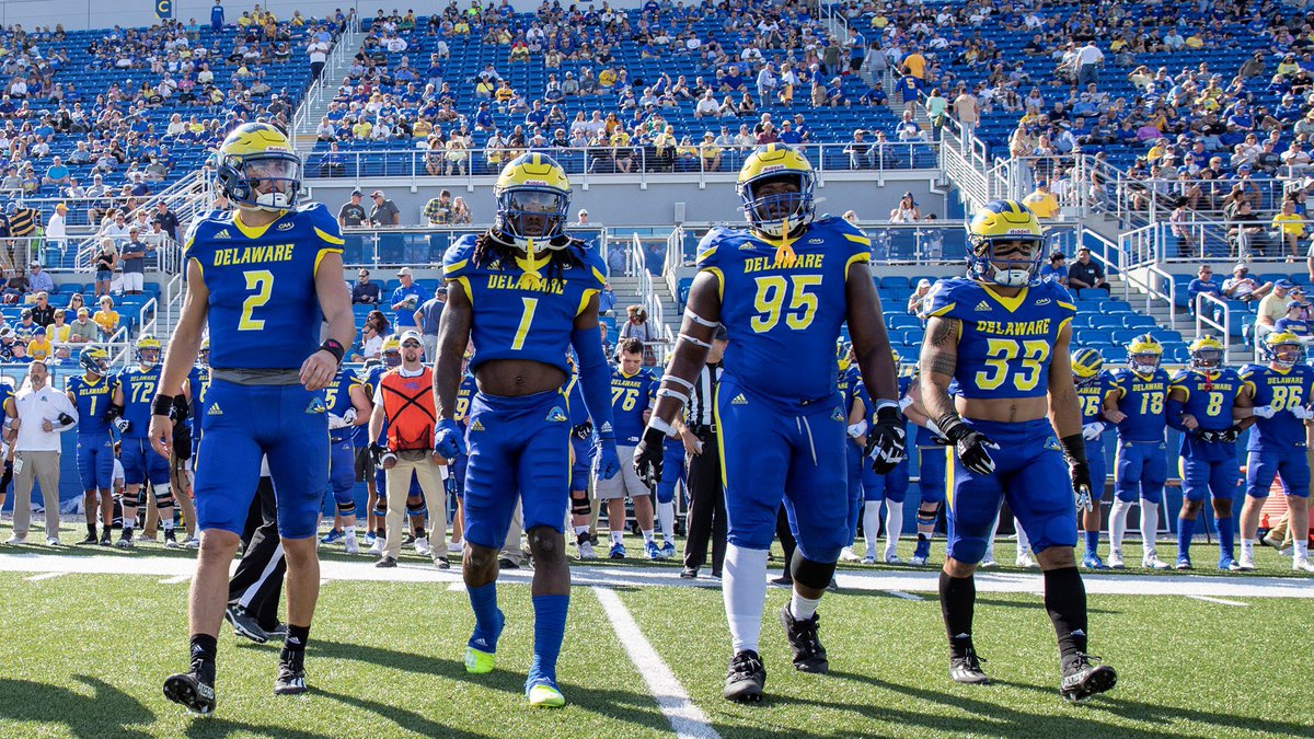 Blessed to receive an offer from @DelawareFB 💙💛 Thanks!! @Coach_AndrewP @CoachRogers57