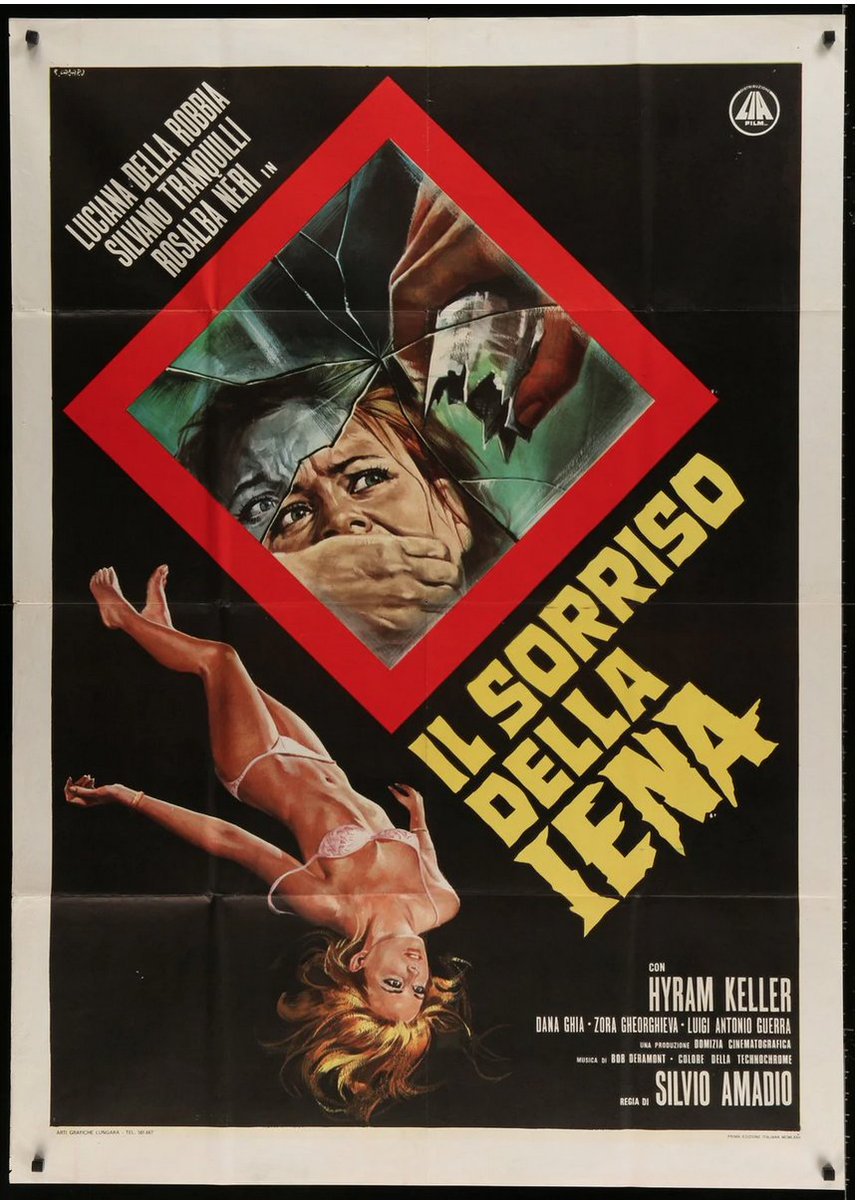 WestgatePosters's tweet photo. 50% OFF ENTIRE STORE NOW! Just in time for long-awaited Arrow BD @diabolikdvd : Euro-goddess Rosalba Neri &amp; Sil Tranquillo are wicked step-parents VS orphaned nymphet Jen Tamburi in 1972 Giallo gem SMILE BEFORE DEATH! Superb minty RCasaro 39x55 just $133! https://t.co/7eJdwmkiQk https://t.co/PD7f8bv5ek