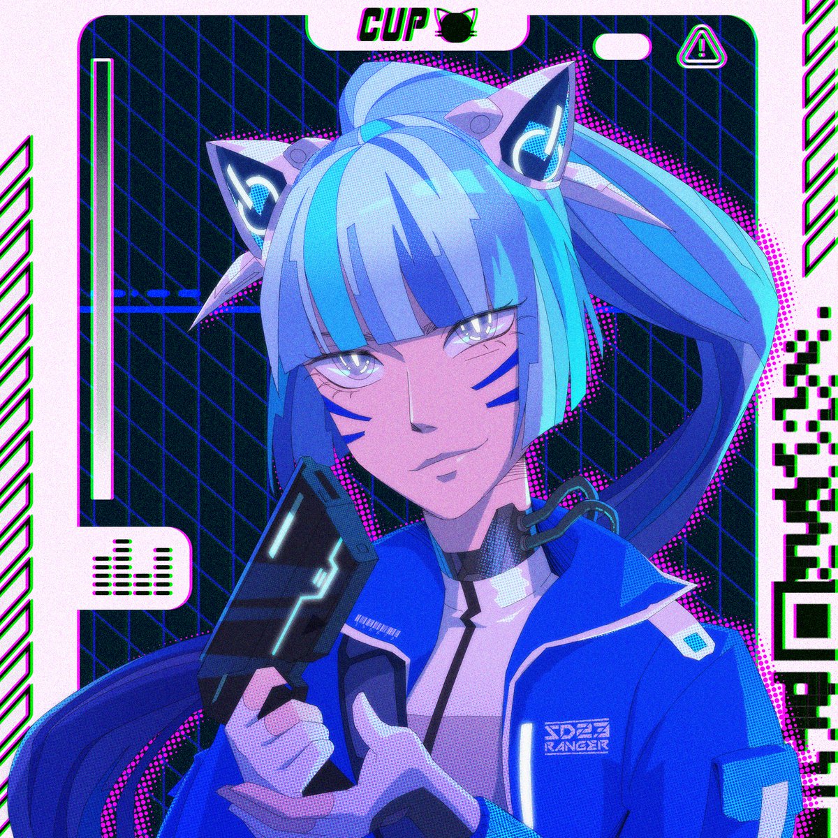 my catgirl for <a href="/catsinthecups/">Cupcats</a> !! ٩( 'ω' )و
#NFTCommunity #NFTartist