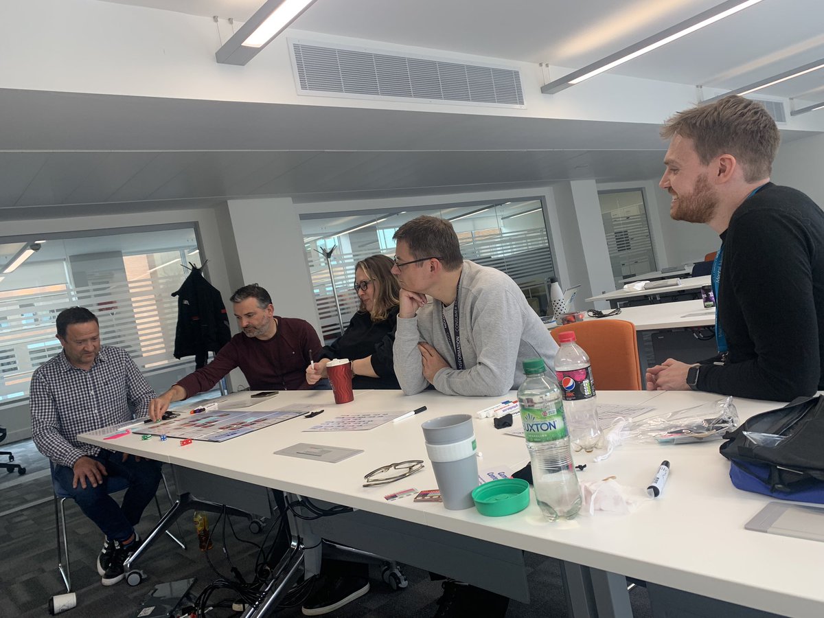 LouMillw's tweet image. If only all Mondays started with @getkanban great start to the week showing Scrum Masters there’s more to agile than scrum! Getting across #kanban principles in a fun and engaging way #scrum #limitwip