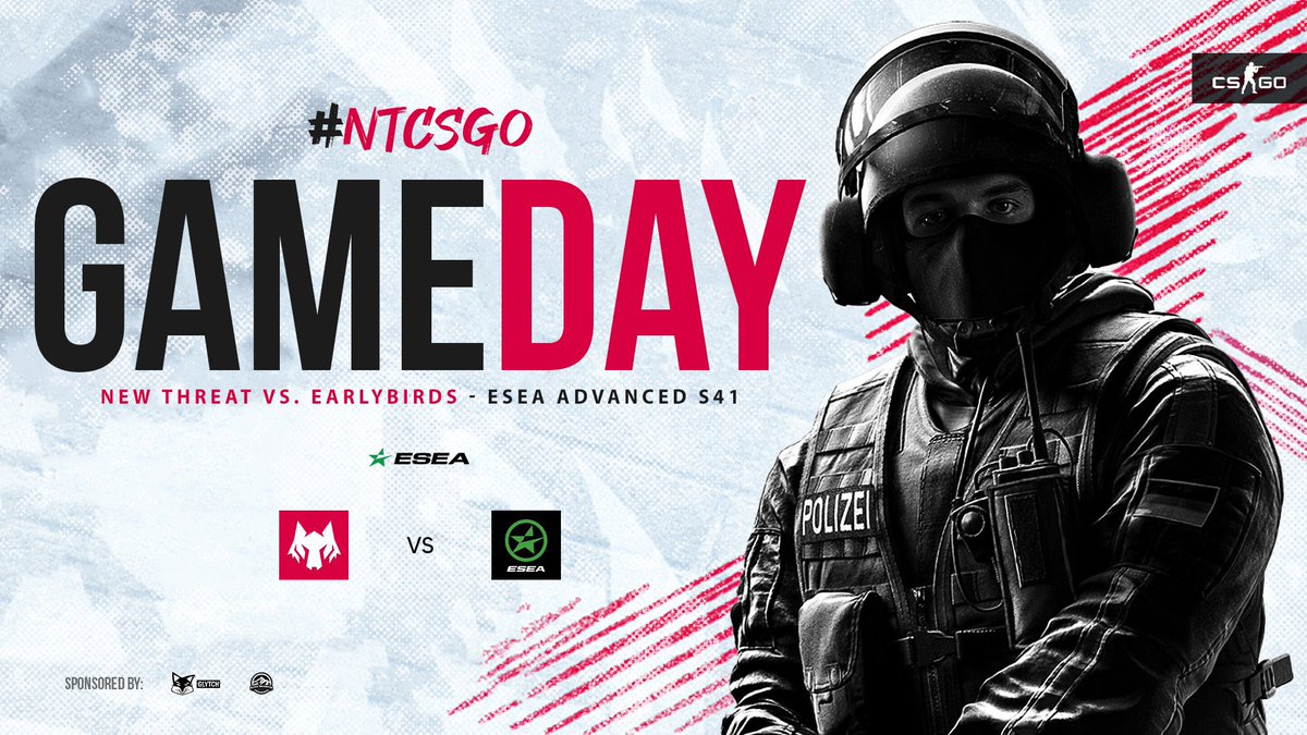 NewThreat's tweet photo. GAMEDAY

@ESEA Advanced vs. #EarlyBirds 

📺 https://t.co/qU7fO4IIHy
⏱️ 9 ET
🎙️ @BenikageCasts | @LCABroadcasting https://t.co/nonX296oe1