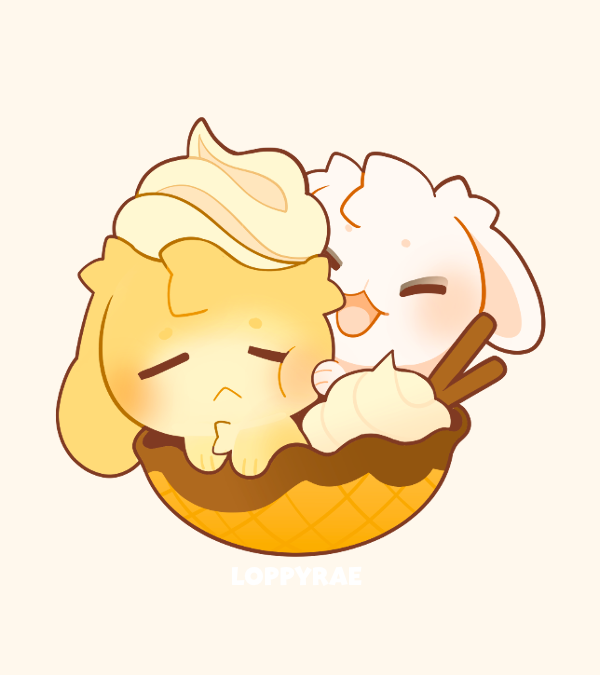 「You're cute enough to eat. 🥺 」|Loppy Rae: Shop open!のイラスト