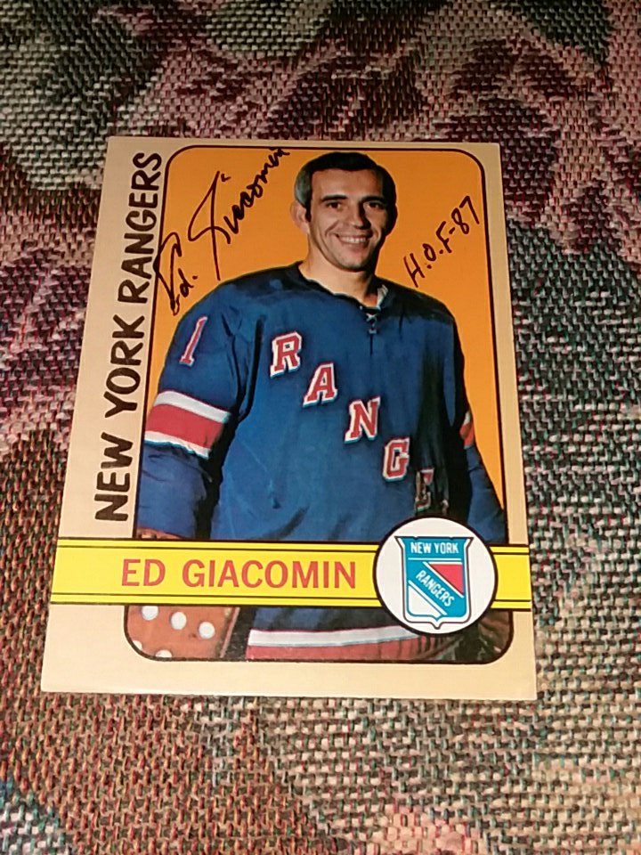    Happy Birthday to Eddie Giacomin! 