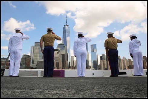 clbsix's tweet photo. CLB-6 got to deploy to Fleet Week New York!  Well done Team Red Cloud! https://t.co/EPHnSdJUbZ