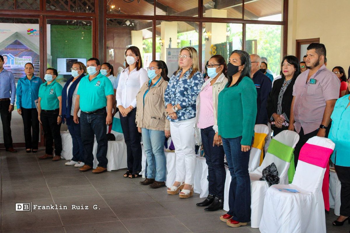 db_nicaragua's tweet photo. #4319FuerzaDeVictorias | INIFOM realiza Lanzamiento del Mapa Interactivo del Programa Nacional Bismarck Martínez: con información sobre programa para Consultar sobre Modelos de Viviendas, Ubicaciones de Urbanizaciones, Dimensión de Terrenos, etc. https://t.co/xnQh3pqxKC