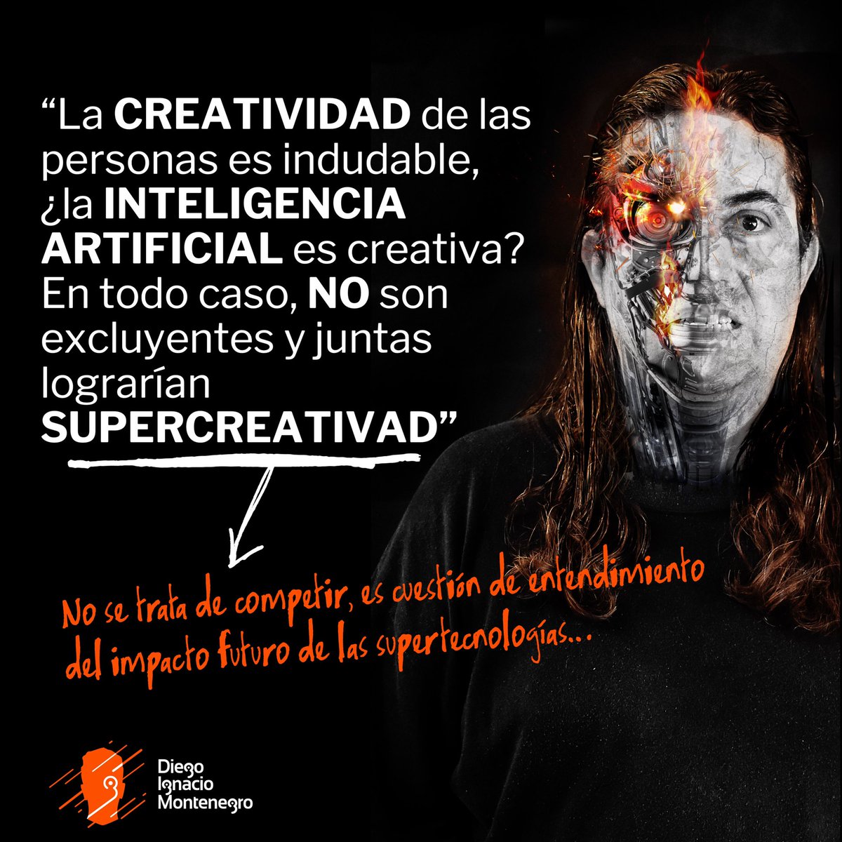 dmontenegro1505's tweet photo. El crecimiento EXPONENCIAL de los cambios producidos por el avance de la TECNOLOGÍA confunde el ENTENDIMIENTO humano. Suficiente será contar con la ÉTICA para enfocar todo los beneficios en las PERSONAS...
#supercreatividad #entendimientohumano #valores https://t.co/pB7mPNUqFJ