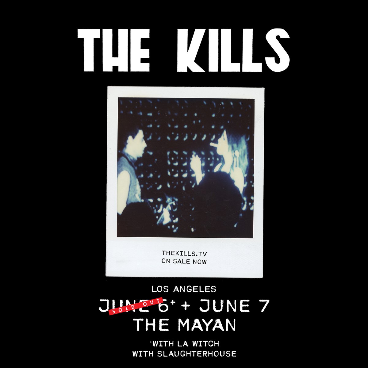 amoebamusic's tweet image. Want to see @TheKills perform live in Los Angeles TOMORROW (Tuesday, June 7) at the Mayan?

RT and follow us to win a pair of tickets. Winner announced at 6pm.