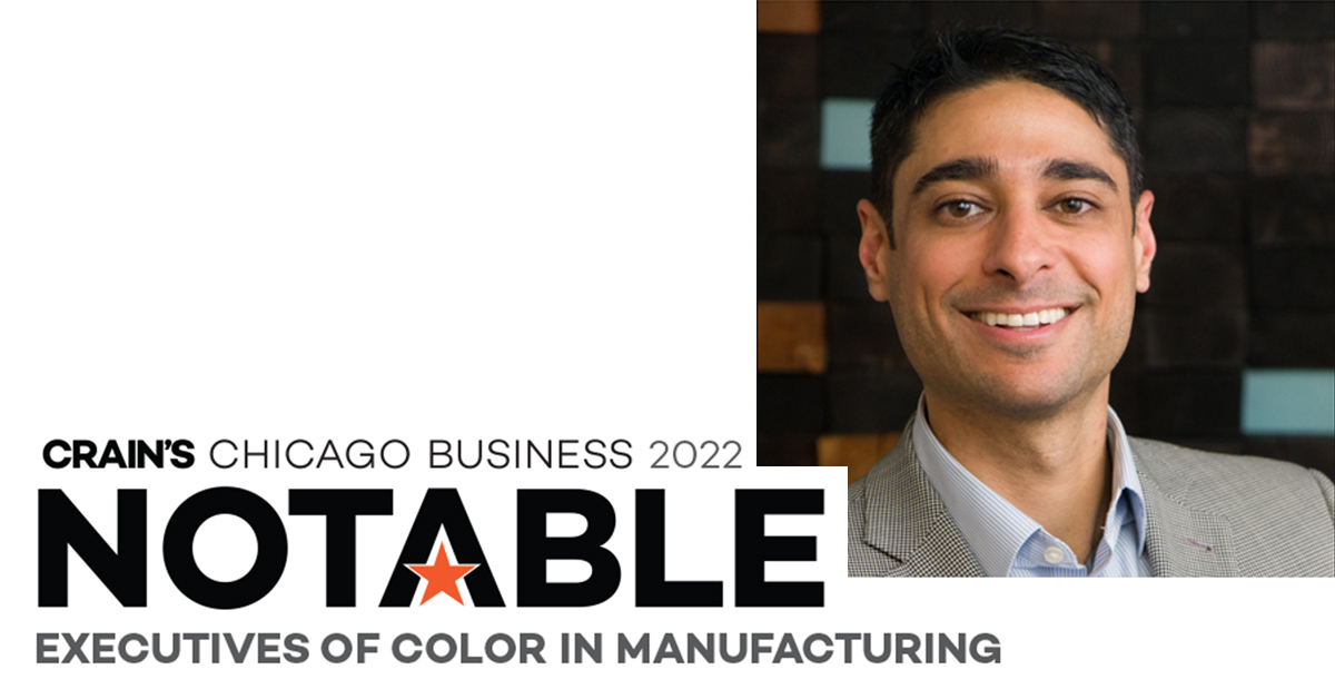 mHUBChicago's tweet photo. Congrats to @ManasMehandru, mHUB Chief Operating Officer, for being featured by @CrainsChicago as one of Chicago's Notable Executives of Color in Manufacturing. Read the full story! https://t.co/aPc3Ezx5fX
#ExcellenceInManufacturing #DiversityEquityInclusion #productinnovation https://t.co/fRTm3njW4c