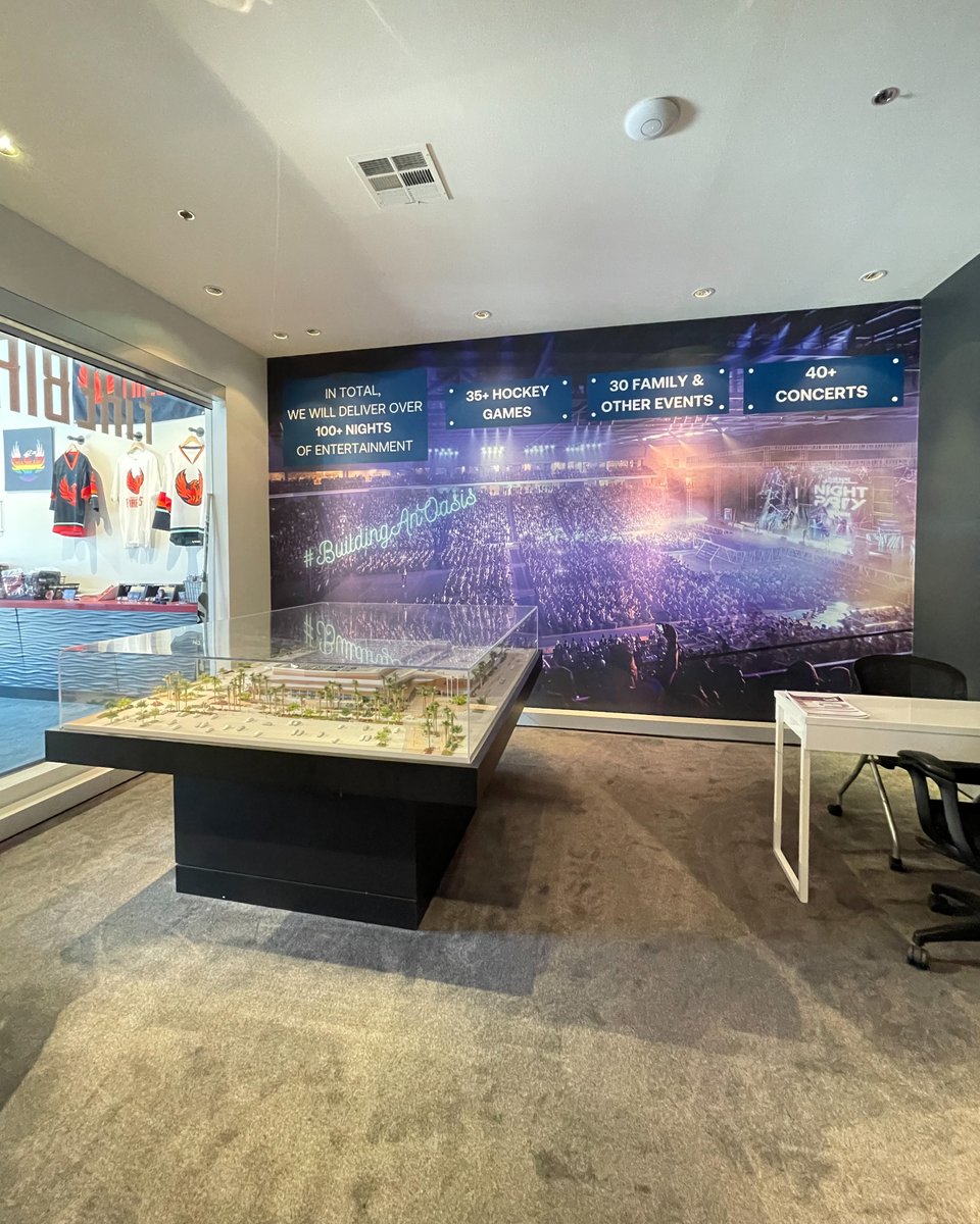 Firebirds's tweet photo. Have you been in our team store yet? Get all your Firebirds merch and check out the 3D model of @AcrisureArena
#IgniteTheSeason #TeamStore #Firebirds #AHL #Hockey #CoachellaValley #OneValley #BuildingAnOasis #TeamMerchandise #RepYourTeam https://t.co/MfIXZDj5jq