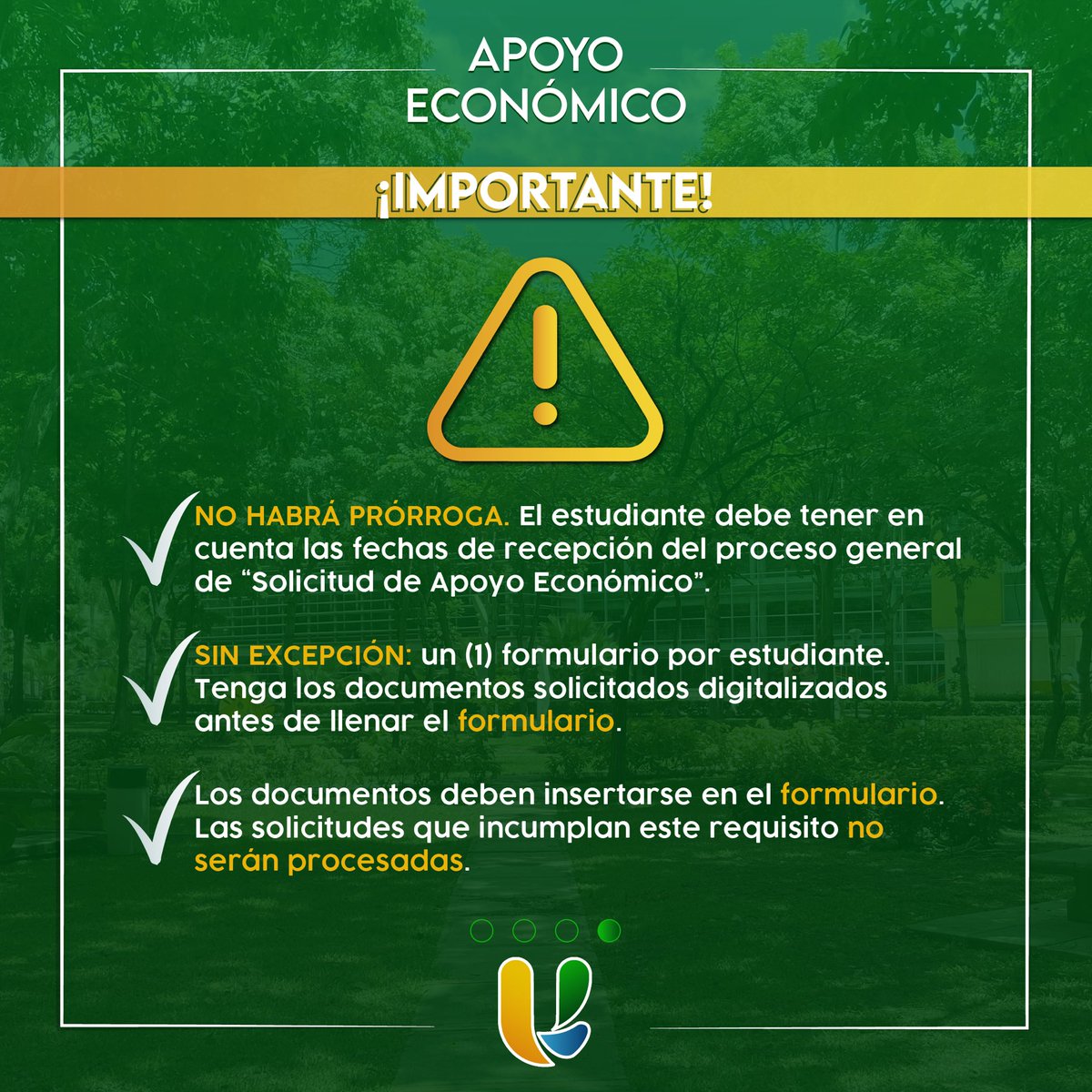 ¡Ucabista, ya está abierto el proceso de solicitud de apoyo económico para estudiantes regulares!

Aquí te dejamos toda información sobre el mismo.📥

Para mayor información, también puedes comunicarte con la <a href="/dceeucab/">Cooperación Económica UCAB</a>📲