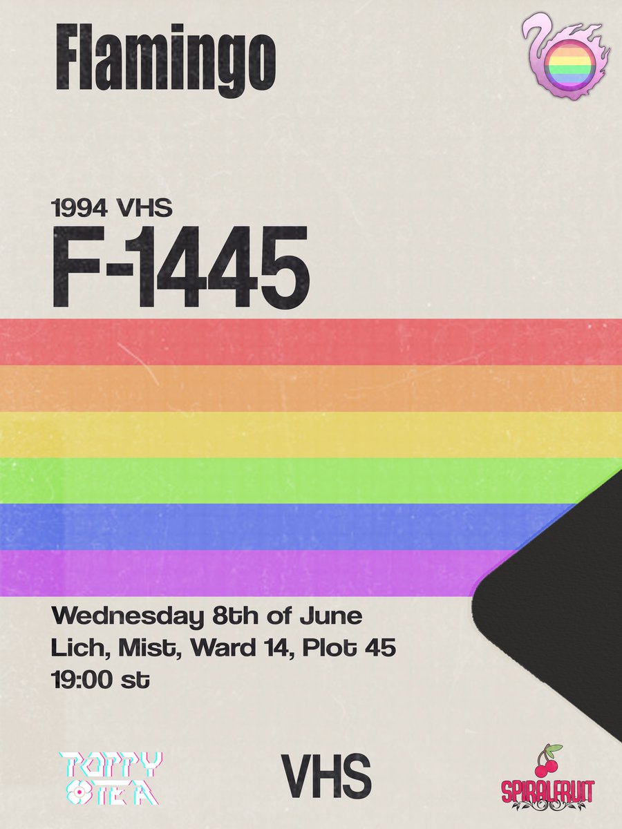FlamingoXIV's tweet photo. Rewind it, wait a couple moments for our parents to adjust the quality and jump into a world of FLAMBOYANCE!We have it all! The gayness, the hotness, the straight up pride flag in the club that you can actually dance on! Come get your photo taken, dance to music &amp; book a dancer! https://t.co/RuRyEeHL1p