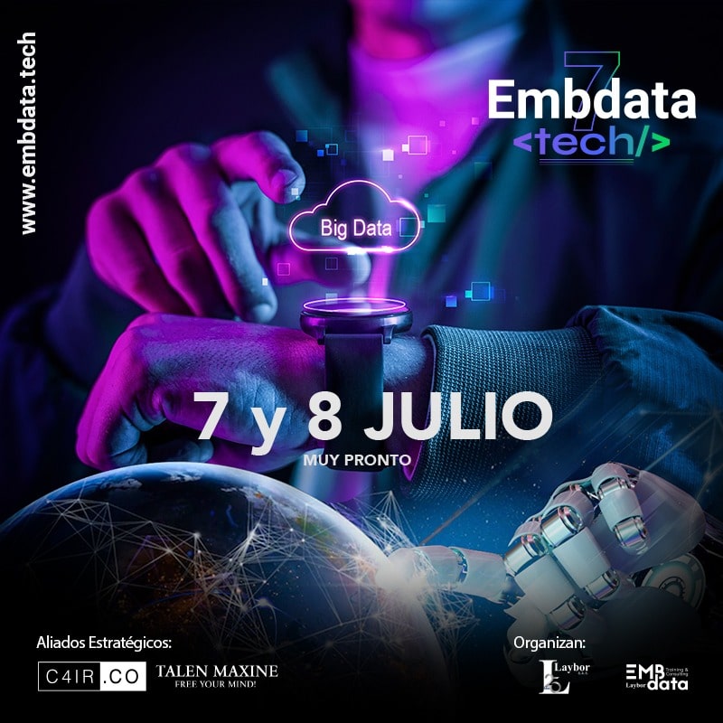 EMBdata's tweet image. Comenzó el conteo regresivo!!!
Recuerda nuestra cita es el 7 y 8 de Julio  en el centro empresarial de la cámara de comercio.

Que esperas para obtener tu ¡¡¡ticket!!!! Ingresa ya a nuestra página web💻 embdata.tech  y compra tu boleta a un precio increíble.

#TECNO