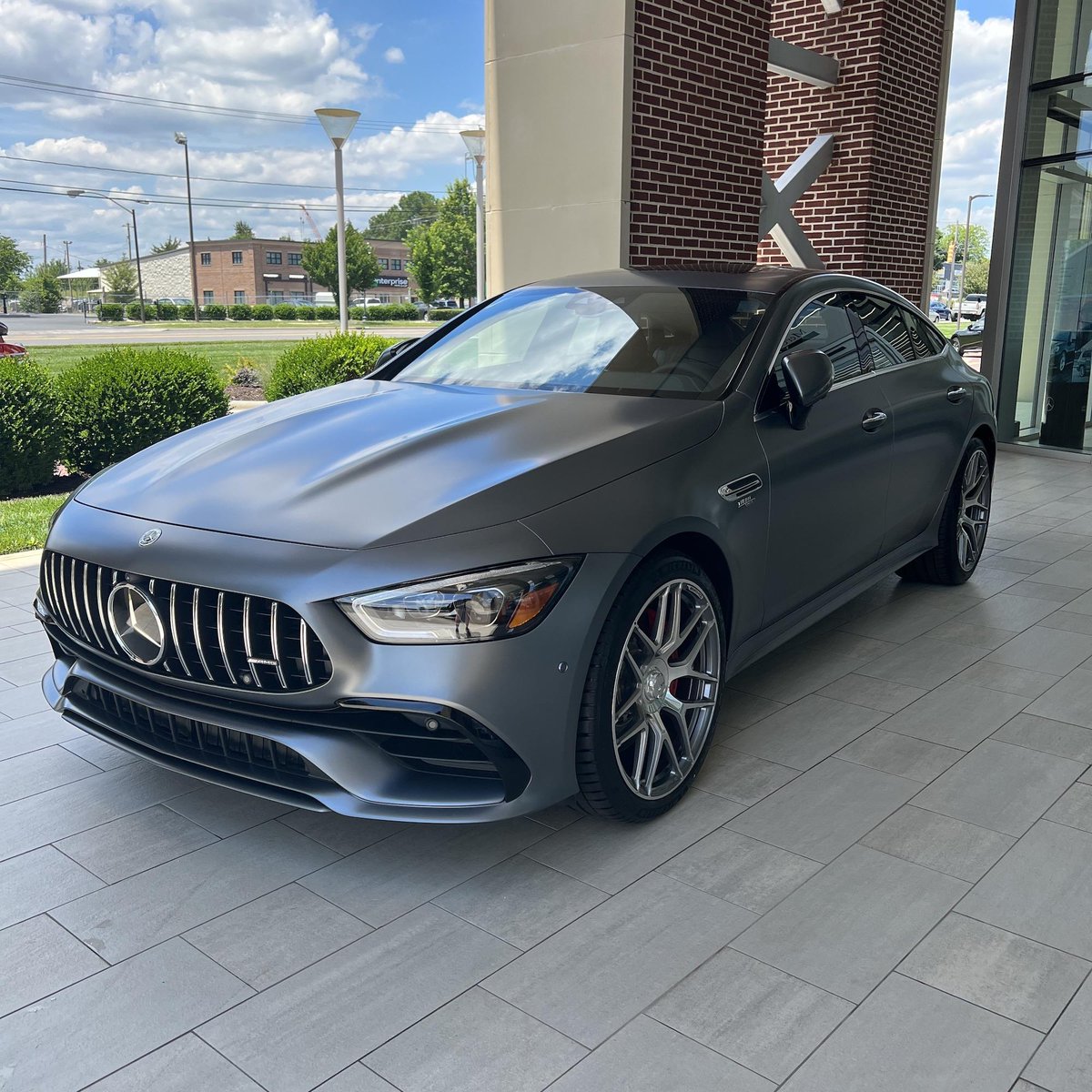 MBCharlotte's tweet photo. Somebody had a great weekend!  🔥🚙☀️🔥  Congratulations to the new owner of this amazing 🤩 #amggt43 !    #mercedesmonday #amg #amglovers #amglife #gt43 #charlotte #mercedesdealer #mercedesbenz https://t.co/zLieRT0AgT