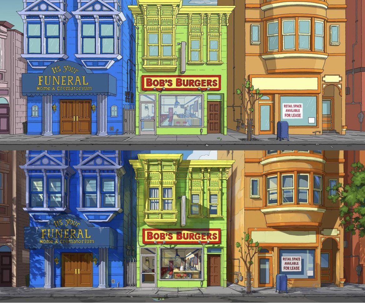 burgeroftheday's tweet photo. Not commentary on the @BobsBurgersFOX movie bc watching it was like eating potato chips: there’s never enough - but like every couple minutes I would lean over to my husband and whisper *dramatic lighting* like that wasn’t distracting for everyone in the theater https://t.co/Sty8QI9mL5
