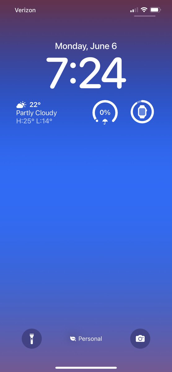 wvabrinskas's tweet image. #iOS16beta1