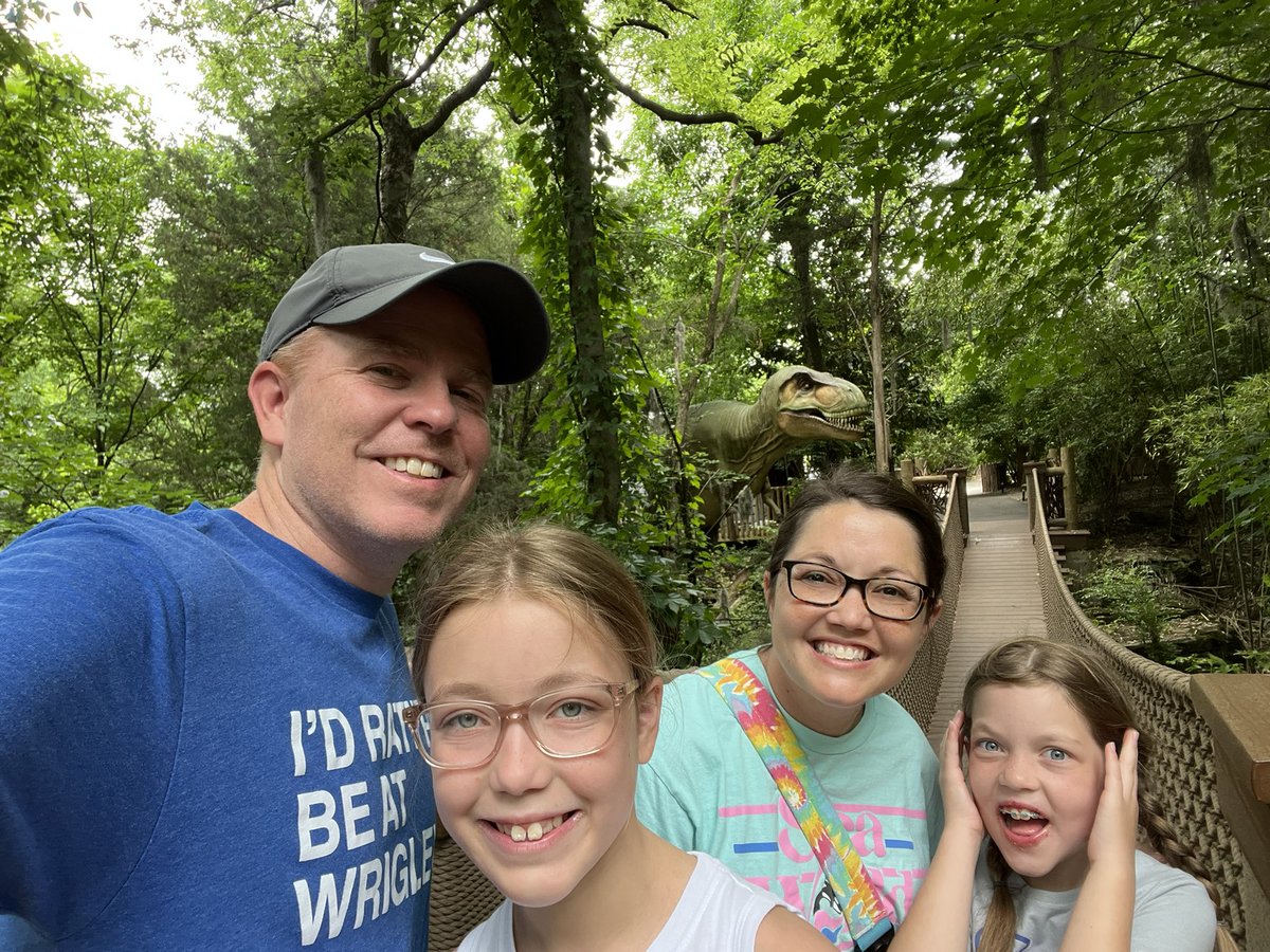 ShanCreekmore's tweet photo. A day at the zoo is just what we needed today! We had a lot of fun exploring all of the new @NashvilleZoo exhibits and of course DinoTrek for Kinsley! #zoodays #dinosaurs https://t.co/yoeMwf0JQa