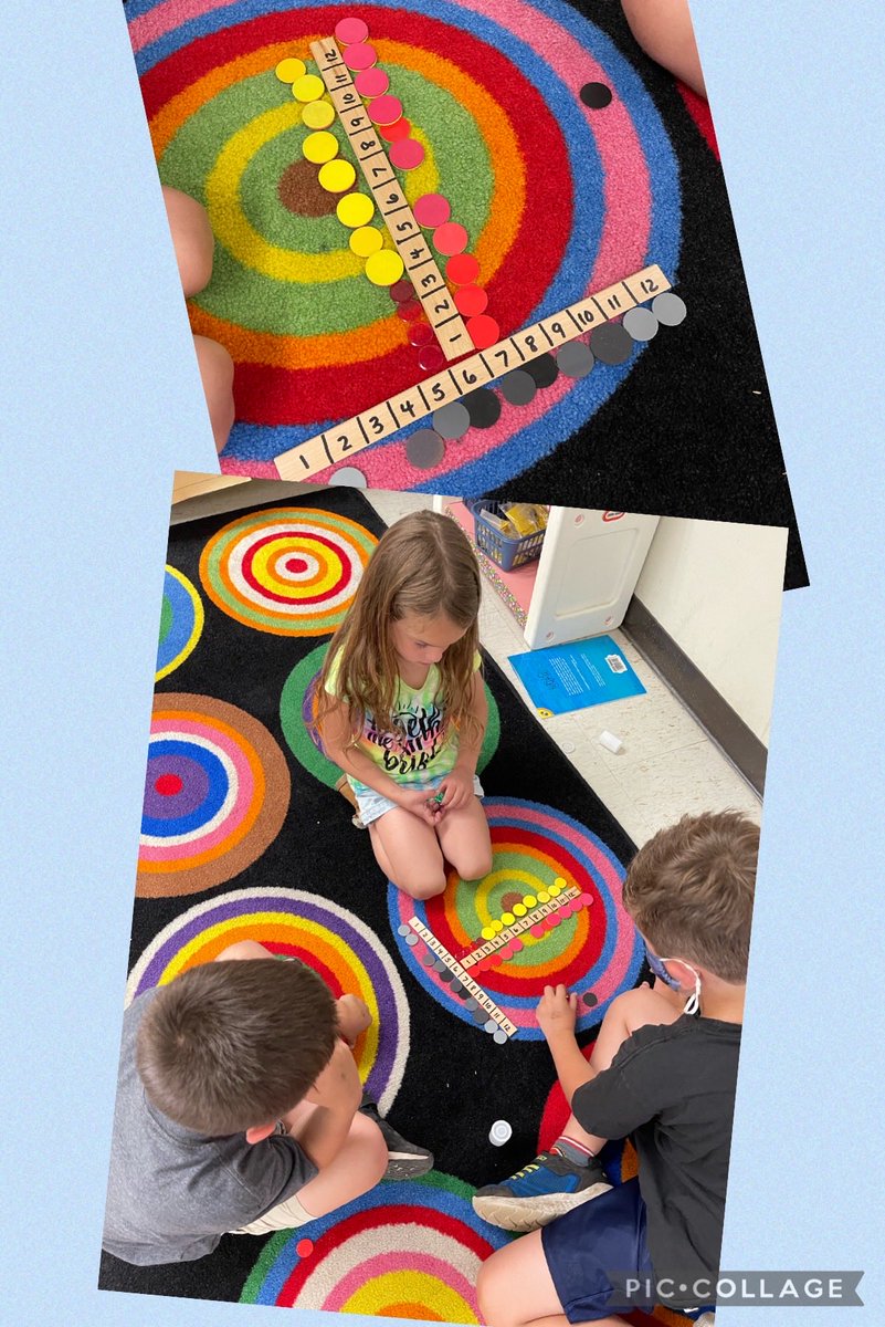 MrsWelchJCS1's tweet photo. It’s amazing to see the academic and social growth that occurs in 1st grade. These kiddos, on their own, adapted a partner math game to work for 3 so there wasn’t an odd man out. #teacherproud #SeaTurtlesRule #NPSStrong https://t.co/bnREhGDtGN