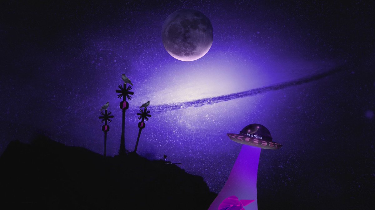 My #NFTs are only available on <a href="/Ravenistcom/">Ravenist 🅁🅅🄽</a> 

Who’s ready for the next <a href="/Crypto_Space3/">Crypto Space 🅁🅅🄽 🛰👨🏻‍🚀</a> 💜

#Crypto #Space #NFT #Ravencoin