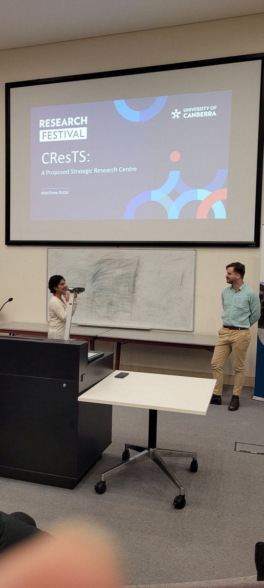 Fiona Dyer (@fionadyer) on Twitter photo Hearing about the proposed CResTS centre from Prof Reena Ghildyal and Dr Matt Rutar. #ucresearchfestival <a href="/UCSciTech/">UC Faculty of Science and Technology</a> Hearing about the proposed CResTS centre from Prof Reena Ghildyal and Dr Matt Rutar. #ucresearchfestival <a href="/UCSciTech/">UC Faculty of Science and Technology</a>