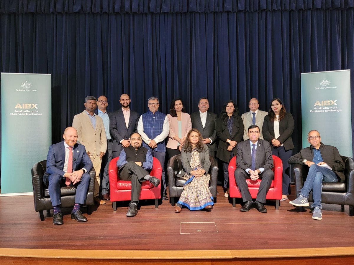 AustradeIndia's tweet photo. .@Austrade-@ficci_india #Agritech &amp; #Ecommerce Mission in 🇦🇺 concluded last week. Business interactions between both countries gave an opportunity for collaboration in areas like #controlledenvironmentagriculture, #carbonneutrality, #carbonsequestration, #futureretail, #etailing. https://t.co/SpPLnhppTa