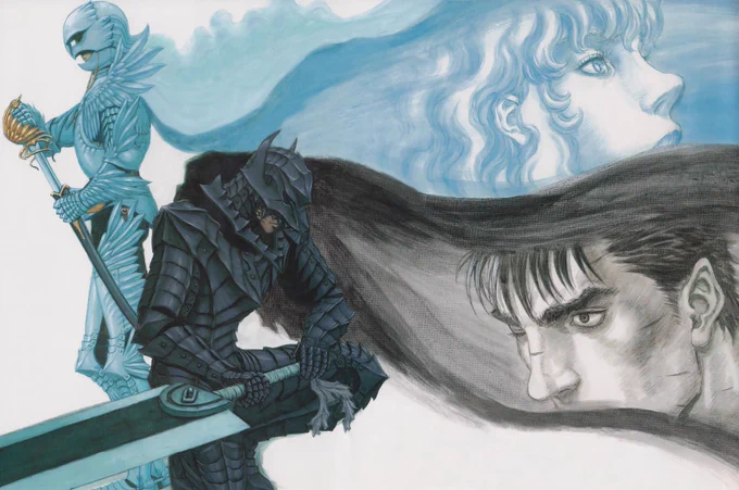 Studio Gaga will be continuing the "Berserk" manga under the supervision of Kouji Mori.

Six chapters will be published until the end of the "Fantasia Arc/Elf Island Chapter" in which a new arc will be started after. #berserk #ベルセルク https://t.co/unK1s2Bm2X 
