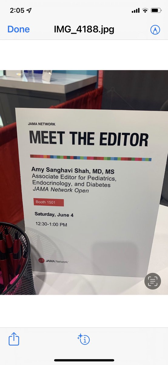 AmySShah31's tweet photo. Available to answer questions. Submit to JAMA Network Open. Questions? Reach out. #ADA2022 https://t.co/MNSu718ugH