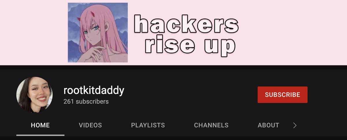 inversecos's tweet photo. FOLLOW ME ON YOUTUBE 💕 UWU 
I'm gonna make videos about rootkits, re, hacking, exploitation after i figure out how to film a video :p 

https://t.co/kR3y0pLsem https://t.co/C0Uq9SvCjN