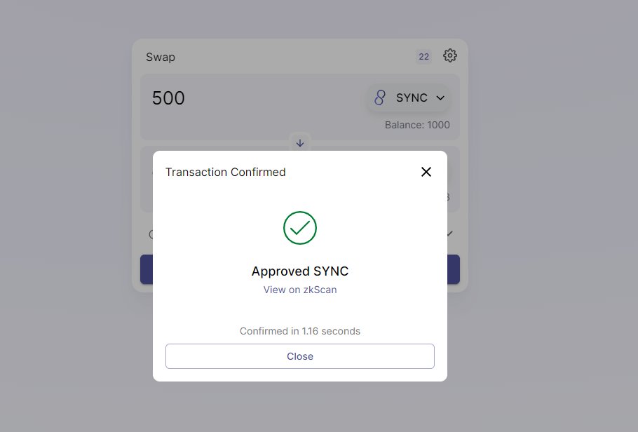 Great 
#L222 #zkSync #Layer2 #ZKRollup #testnet #Ethereum #DeFi 
Join discord: discord.com/invite/6zy2c9Y…