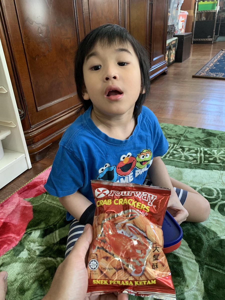 pdzjml's tweet photo. New favourite snack #UthmanFudail #GlobalDevelopmentDelay #CerebralPalsy https://t.co/6PdV5mRRii