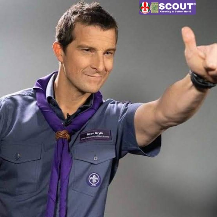 Happy Birthday -
Edward Michael Bear Grylls,
Cheif Ambassador of WORLD SCOUTING .  