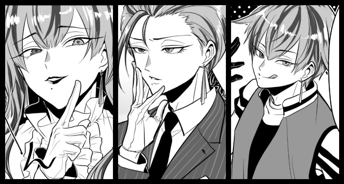 ヘラ現在・現在男装・昔
#拷問バイトくん 