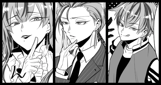 ヘラ現在・現在男装・昔
#拷問バイトくん 